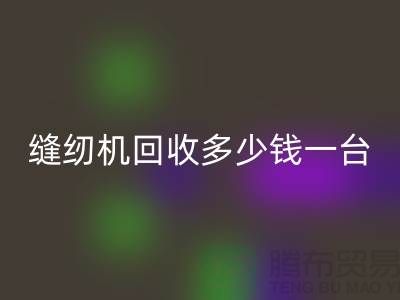 二手缝纫机华体会体育网页版多少钱一台？——以华体会体育网页版为例