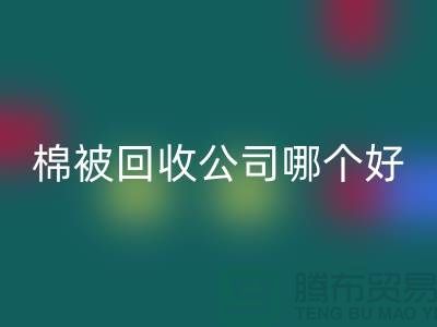 杭州棉被华体会体育网页版公司哪个好-浙江杭州面料华体会体育网页版市场详解
