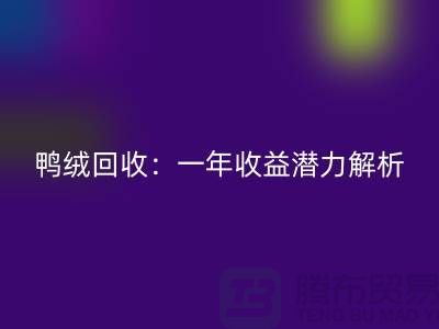 鸭绒华体会体育网页版：一年收益潜力解析@上海腾布贸易