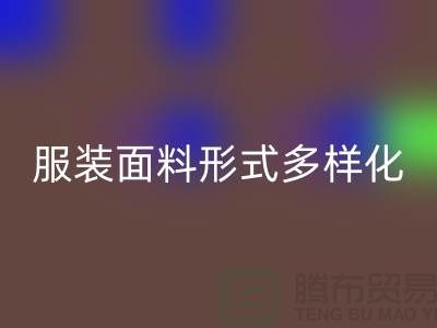 服装面料形式多样化-影响高科技产品-上海服装面料华体会体育网页版市场