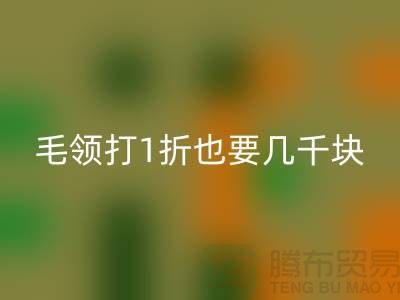 上W的皮草制品，毛领打1折也要几千块！高价华体会体育网页版毛领多少钱一条