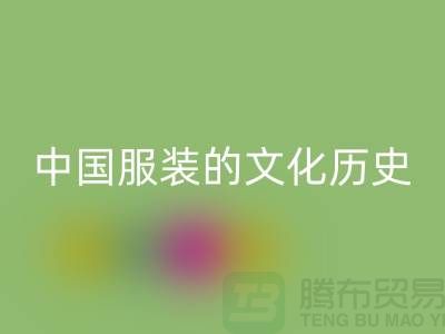 中国服装的文化历史_华体会体育网页版库存辅料公司