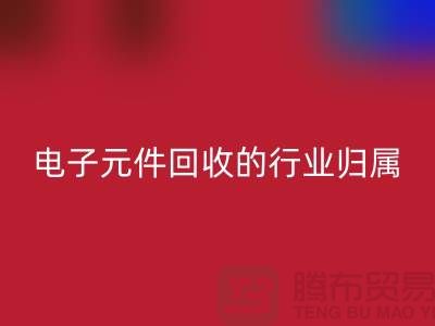 # 电子元件华体会体育网页版的行业归属：循环经济中的关键一环