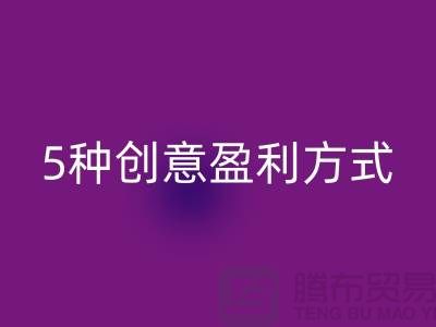 酒店用品华体会体育网页版：5种创意盈利方式