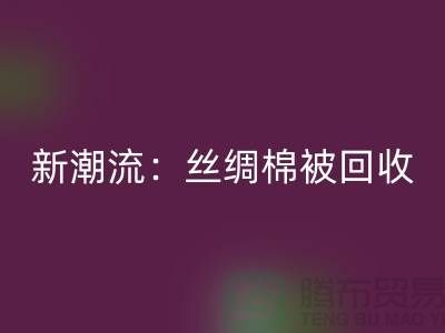 环保新潮流：丝绸棉被华体会体育网页版，价格让您惊喜连连！