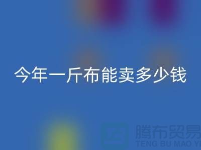 废旧布料华体会体育网页版价格全解析：2023年一斤能卖多少钱？