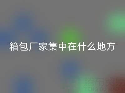 箱包厂家集中在什么地方生产加工和发货销售——库存箱包华体会体育网页版网