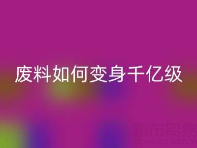 上海真丝面料华体会体育网页版公司：废料如何变身千亿级绿色财富？
