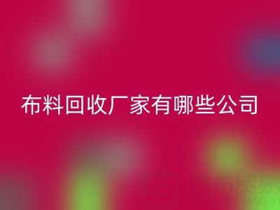 广东比较知名的靠谱二手布料华体会体育网页版厂家有哪些公司