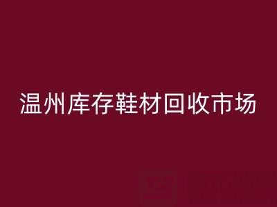 温州库存鞋材华体会体育网页版市场现状与未来趋势分析