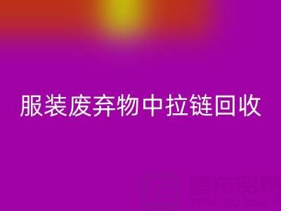 服装废弃物中拉链华体会体育网页版的特殊性及应对措施